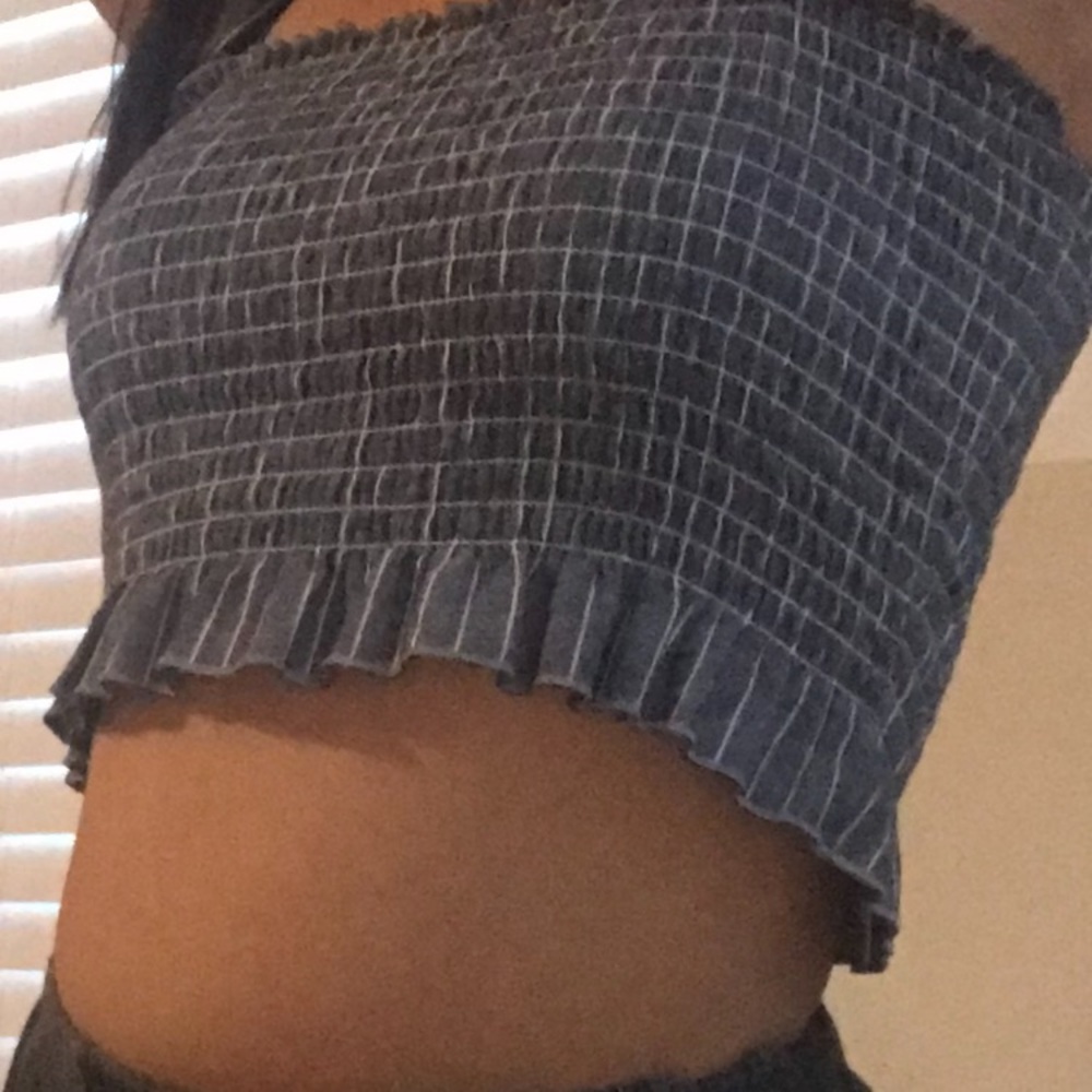 Pacsun tub top with strapes you can tie up